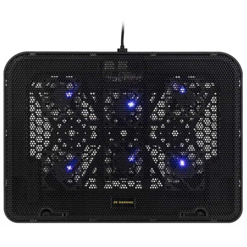 Подставка для ноутбука с охлаждением 2E Gaming 2E-CPG-002 Black Подставка для ноутбука с охлаждением 2E Gaming 2E-CPG-002 Black