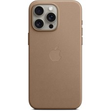 Кожаный чехол для iPhone 16 pro Taupe Brown с MagSafe