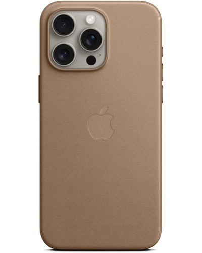 Кожаный чехол для iPhone 16 pro Taupe Brown с MagSafe