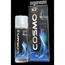 Aromatlaşdırıcı avtomobil üçün K2 Cosmo Ocean, maye/əl/asma, 50 ml