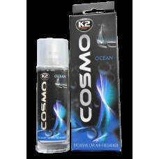 Aromatlaşdırıcı avtomobil üçün K2 Cosmo Ocean, maye/əl/asma, 50 ml