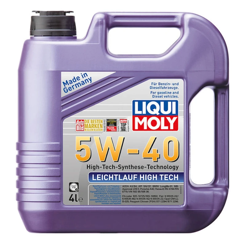 Моторное масло Liqui Moly Leichtlauf High Tech 5W-40, 4 л