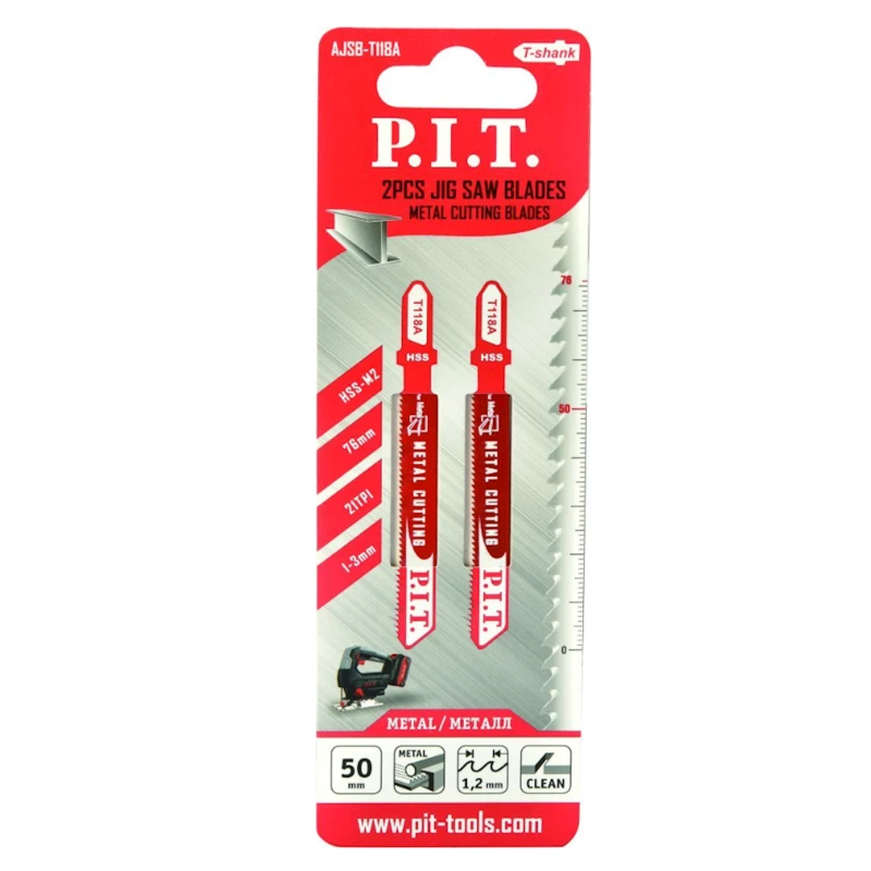 Набор пильных полотен P.I.T. AJSB-T118A
