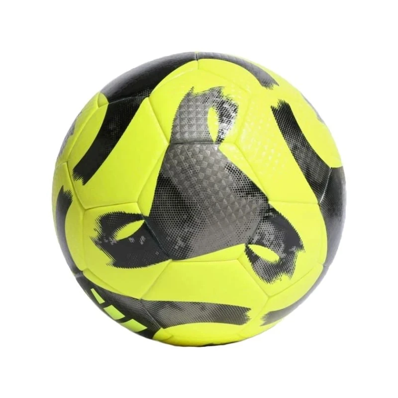 Футбольный мяч Adidas Tiro League TB HZ1295, полиуретан, желтый/черный, размер 5