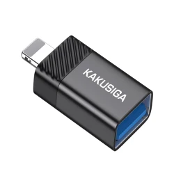 Adapter Kakusiga KSC-1405 USB to Lightning Black