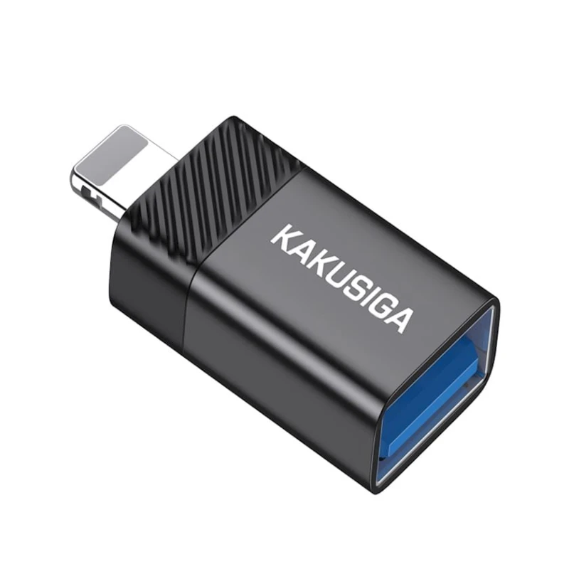 Adapter Kakusiga KSC-1405 USB to Lightning Black
