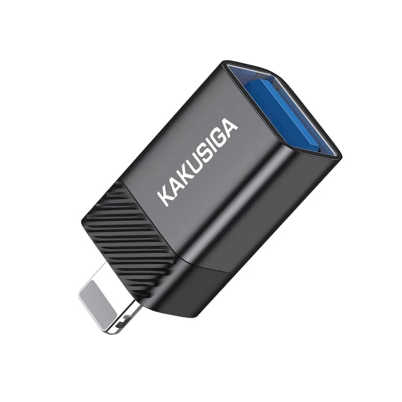 Adapter Kakusiga KSC-1405 USB to Lightning Black