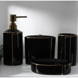 Набор для ванной 8991000001101, 4 предмета Набор для ванной 8991000001101, 4 предмета