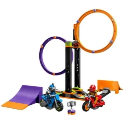 Konstruktor LEGO City Stuntz Spinning Stunt Challenge 60360, 6+ yaş, 117 hissə