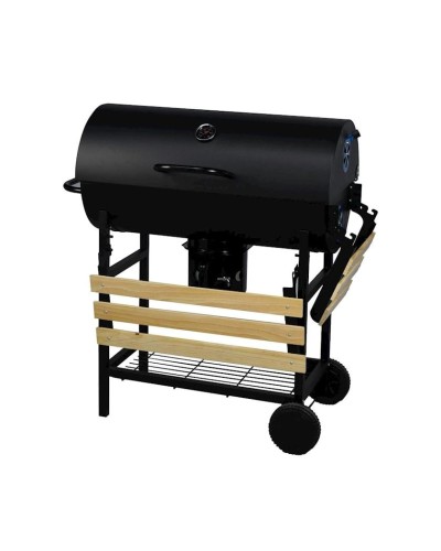 Kömür üstü manqal BBQ Kumtel Kb-737D, 101x94.5x70.5 sm, qara