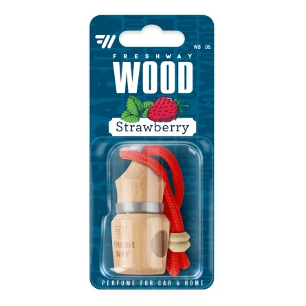 Avtomobil üçün aromatlaşdırıcı FreshWood Təzə Doğranmış Çiyələk Avtomobil üçün aromatlaşdırıcı FreshWood Təzə Doğranmış Çiyələk