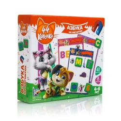 İnkişaf etdirən oyun Vladi Toys ABC maqnit üzərində 44 pişik, 4-6 yaş, KahnToys126 İnkişaf etdirən oyun Vladi Toys ABC maqnit üzərində 44 pişik, 4-6 yaş, KahnToys126