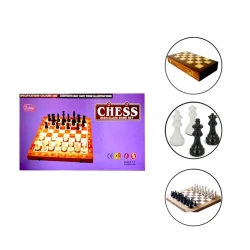 Шахматы No.1718 02125044, белый/коричневый, 47x47 см Шахматы No.1718 02125044, белый/коричневый, 47x47 см