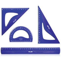 Набор линеек Milan Flex & Resistant 4 шт 30 см Набор линеек Milan Flex & Resistant 4 шт 30 см
