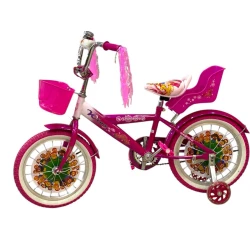 Uşaq velosipedi Lucky Kids Winx, çəhrayı