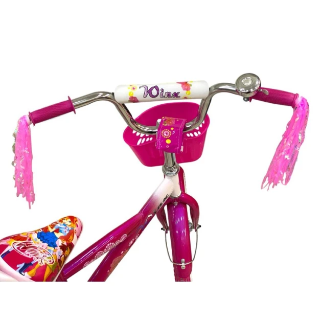 Uşaq velosipedi Lucky Kids Winx, çəhrayı