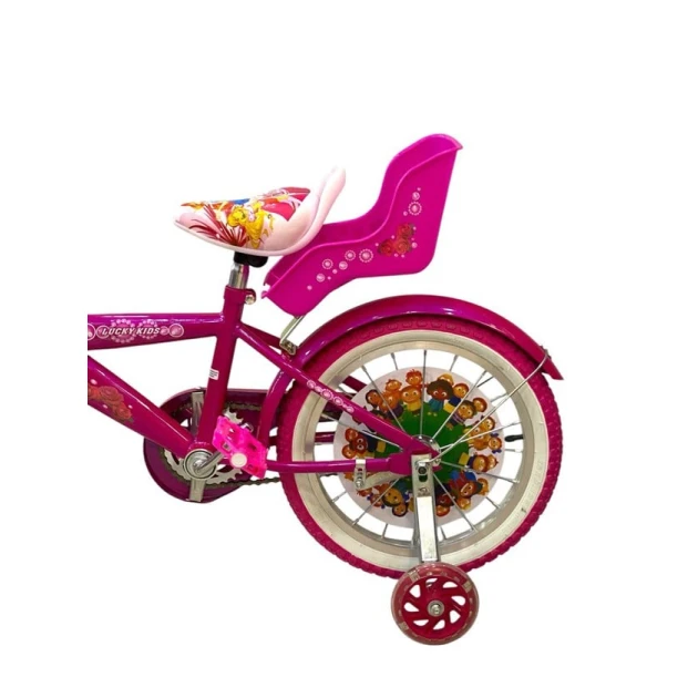 Uşaq velosipedi Lucky Kids Winx, çəhrayı