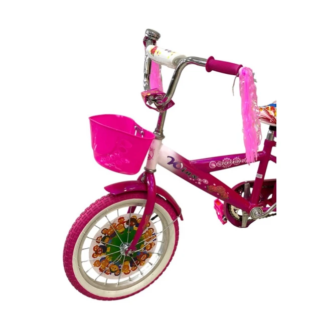 Uşaq velosipedi Lucky Kids Winx, çəhrayı
