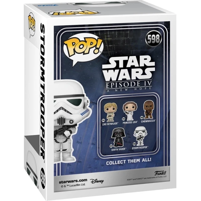 Фигурка Funko POP Star Wars: SWNC - Stormtrooper, винил, 10 см, 3+ лет Фигурка Funko POP Star Wars: SWNC - Stormtrooper, винил, 10 см, 3+ лет