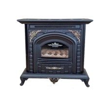 Soba-kamin Behkaran JK-30-1009, qara