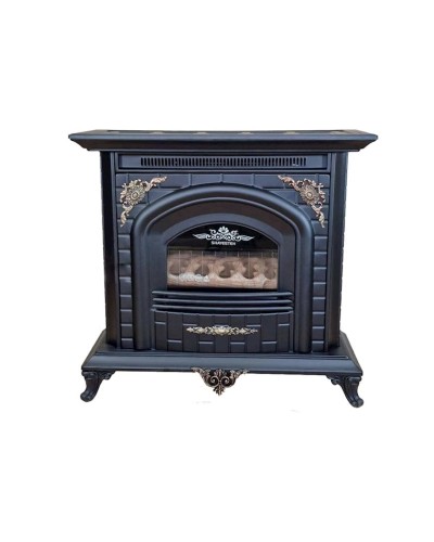 Soba-kamin Behkaran JK-30-1009, qara