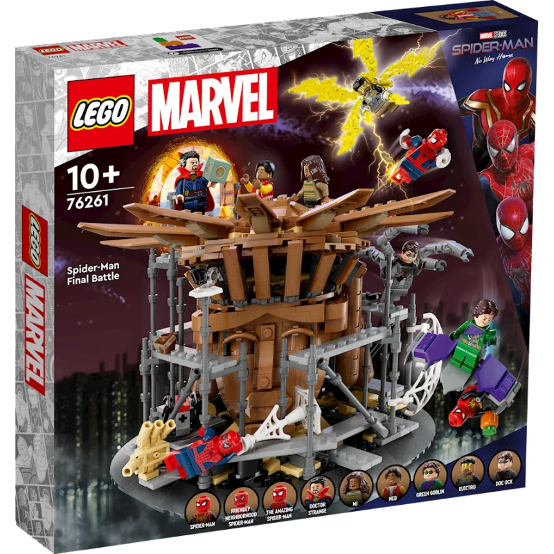 Конструктор LEGO Marvel Spider-Man Final Battle 76261, 10+ лет, 900 шт