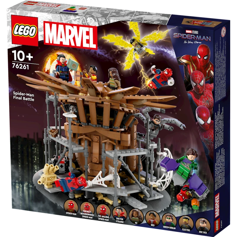 Конструктор LEGO Marvel Spider-Man Final Battle 76261, 10+ лет, 900 шт