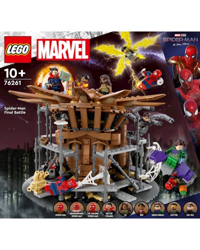 Konstruktor LEGO Marvel Spider-Man Final Battle 76261, 10+ yaş, 900 əd