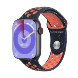 Ремешок Green Lion GNSPLOPWBBL для Apple Watch 42/44/45/49 mm Blue Flame