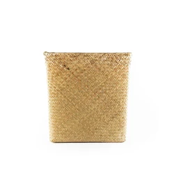 Корзина плетеная Hom-me 101721, 53x43 см, коричневая