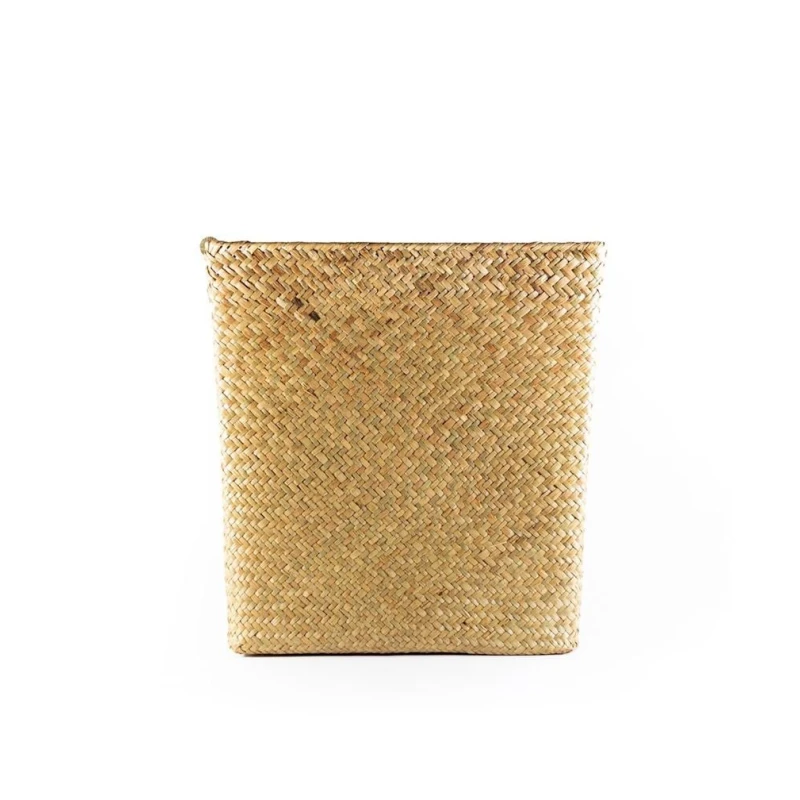 Корзина плетеная Hom-me 101721, 53x43 см, коричневая