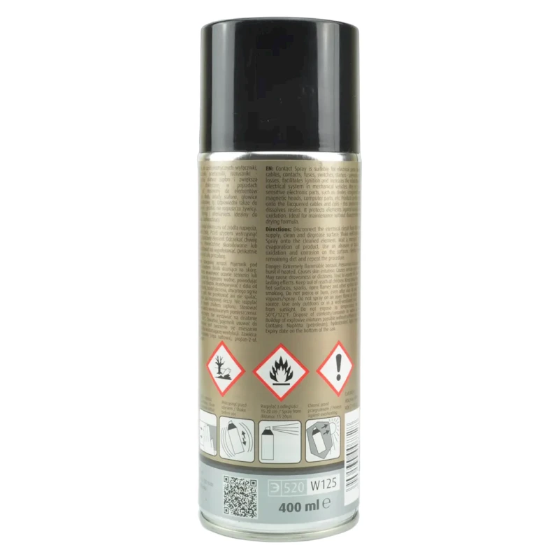 Kontakt təmizləyicisi K2 Contact Spray, 400 ml (W125) Kontakt təmizləyicisi K2 Contact Spray, 400 ml (W125)