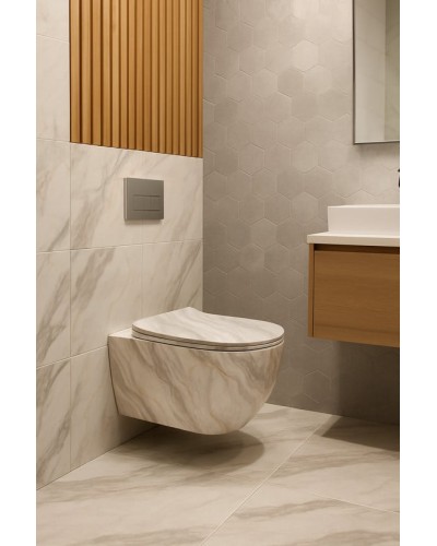 Unitaz komplekt Caesar Asma 1190 J / İnstalyasiya Dəsti