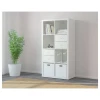 Стеллаж IKEA Kallax, ЛДСП, белый, 77x39x147 см Стеллаж IKEA Kallax, ЛДСП, белый, 77x39x147 см