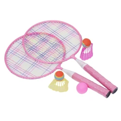 Badminton üçün dəst badminton 001, plastik, çəhrayı Badminton üçün dəst badminton 001, plastik, çəhrayı