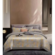 Yataq dəsti MiraNova Sateen D’lux CTS-244, yorğan üzü 200x220 sm, mələfə 240x260 sm, 2 əd. yastıq üzü, 50x70 sm, ikinəfərlik, satin, boz