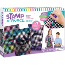 Rəsm çəkmə üçün dəst Make it Real Stamp Reveal 3 pcs, 6+ yaş