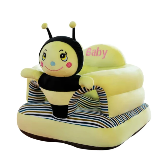 Детское кресло WS Bee, желтое, 45x45x45 см Детское кресло WS Bee, желтое, 45x45x45 см