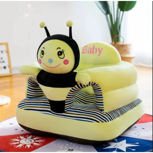 Детское кресло WS Bee, желтое, 45x45x45 см Детское кресло WS Bee, желтое, 45x45x45 см