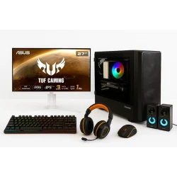 Компьютер ASUS TUF RTX 4080 с i9-11900K, 32 ГБ ОЗУ, 3 ТБ памяти, 180 Гц