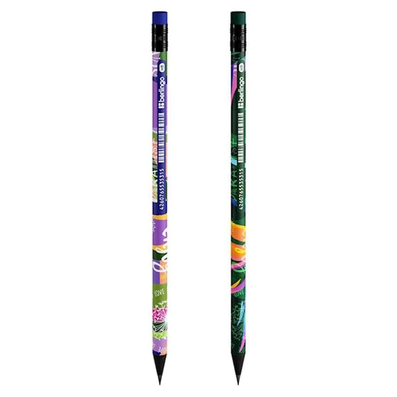 Графитовый карандаш Berlingo Jumble HB, товар в ассортименте Графитовый карандаш Berlingo Jumble HB, товар в ассортименте