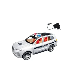 Radio ilə idarə olunan maşın Police 0855-125 Ağ