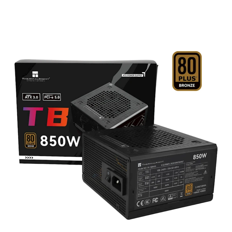 Qida bloku Thermalright TB-850S 850W 80+ Bronze