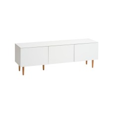TV üçün tumba JYSK Korsvang 150x40 sm, ağ