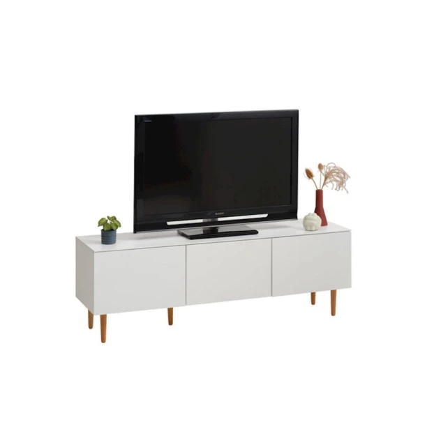 Тумба под ТВ JYSK Korsvang 150x40 см, белый Тумба под ТВ JYSK Korsvang 150x40 см, белый