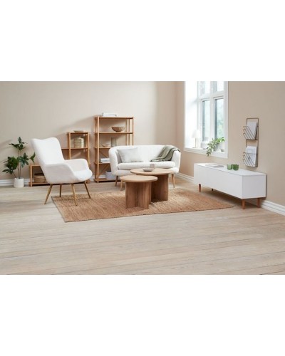 TV üçün tumba JYSK Korsvang 150x40 sm, ağ