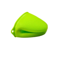 Силиконовая прихватка 893, 11х10 см, силикон, зеленая Силиконовая прихватка 893, 11х10 см, силикон, зеленая