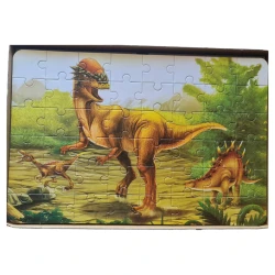 Пазл Динозавры 4 в 1