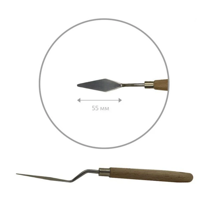 Mastixin Rosa Studio 11914, paslanmayan polad/taxta, romb, 5.5 sm Mastixin Rosa Studio 11914, paslanmayan polad/taxta, romb, 5.5 sm
