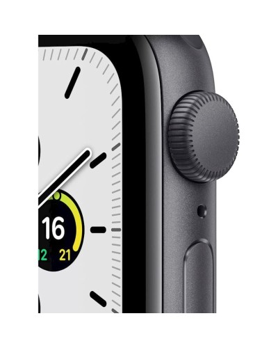 Smart-saat Apple Watch SE GPS 44mm Space Grey Aluminium Case with Midnight Sport Band (MKQ63RB/A)